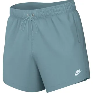 Nike Herren Club Flow Ft Shorts, Denim Turq/Denim Turq/White, L