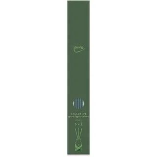 ipuro Exclusive Fibre Sticks SAGE Sublime 5X - Fasersticks zum Nachfüllen für 240ml Diffusoren | Ersatzsticks für Diffusoren | Raumerfrischer, Raumduft Stäbchen | Duftstäbchen, Holzstäbchen