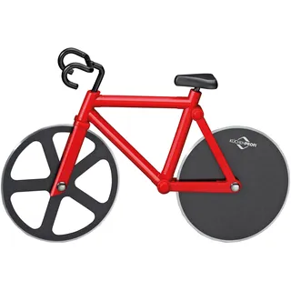KÜCHENPROFI Pizzaschneider Pizzarad BIKE mit Antihaftbeschichtung