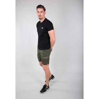 Alpha Industries Crew Short Für Cargos, Dark Olive, 32