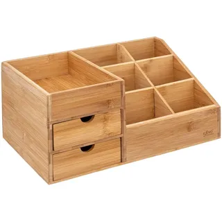 5five - organizer 2 schubladen 6 fächer bambus