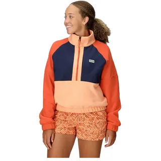 Marmot Retro Rocklin 1/2 Zip fresh apricot/arctic navy/ginger blossom (24405) M