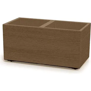 Blumentopf Prosperplast MADERA CASE eco Holz 77 cm naturo - Braun