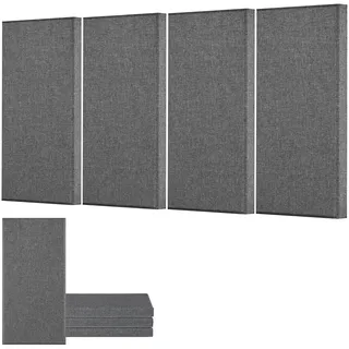 Vevor Akustikpaneel grau 4 St. 60 x 30 x 5 cm