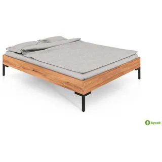 byoak Bettgestell Leon 160x200 Kernbuche , Holz , Echtholz,Buche , 160x200 cm , Schlafzimmer, Betten