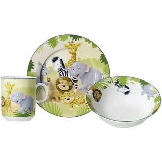 Ritzenhoff & Breker Ritzenhoff & Breker, Kindergeschirr Afrikatiere 3-teilig 1 St
