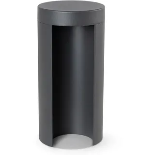 Outdoor Außenlampe Deko Garten Wegeleuchte Pollerleuchte Gartenhaus IP54 - Grau