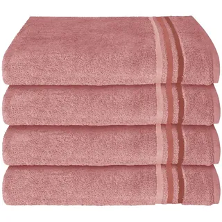 SCHIESSER Skyline Color Handtuch 50 x 100 cm rosa