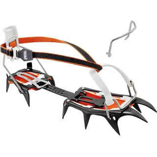 Petzl Steigeisen schwarz/orange One Size