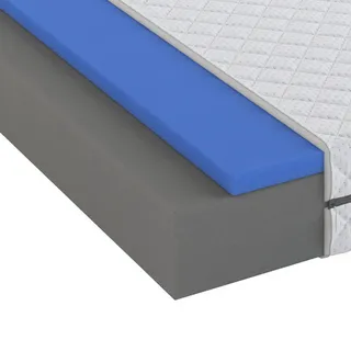 Sleeptex Kaltschaummatratze , Weiß , Textil , H3 , rechteckig , 140x200 cm , Härtegradauswahl, Bezug abnehmbar/waschbar, Ober- und Unterseite versteppt, optimale Belüftung, für verstellbare Lattenroste geeignet, alternative Größen erhältlich, Bezug rundum abnehmbar , Schlafzimmer, Matratzen, Gelmatratzen