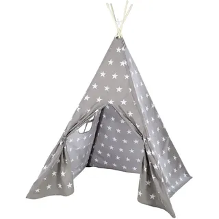 roba roba® Spielzelt »Tipizelt Little Stars«, grau, ab 3 Jahren
