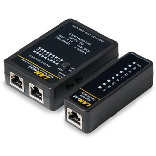 LOGILINK Netzwerk-Kabeltester WZ0015, RJ11/RJ12/RJ45