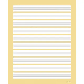 TimeTEX - Geschichtenheft GH1 - Schreibheft für Schreibanfänger | FormaTEX Format, Lineatur 6/6/6 mm | Grau hinterlegte Mittelzeile, verstärkte Grundlinie, linke Seite für Zeichnungen & Übungen