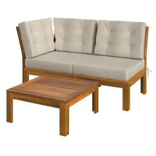 Ambia Garden LOUNGEGARNITUR Akaziefarben, Beige