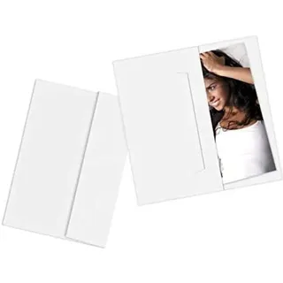 Daiber Bilderrahmen cartoncin Silber/Weiß 20x30 cm 1er Set