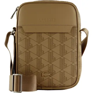 Lacoste The Blend - vertical Umhängetasche 21.5 cm (mono viennois otter) - Braun