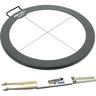 Muse Kinetics Bop Pad USB-MIDI Pad mit Schlagzeugstöcken - Grau