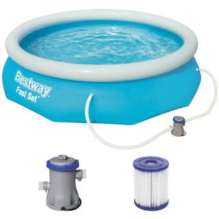 BESTWAY Fast Set Pool 305 x 76 cm inkl. Filterpumpe