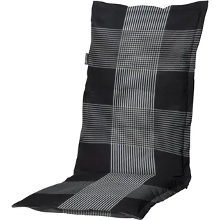 Madison C184 Hochlehner Gartenstuhl Auflagen 120x50x8cm grau kariert