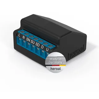 heroal Connect RS, nachrüstbare WLAN Unterputz Rollladensteuerung (Smart Home - kompatibel mit Amazon Alexa), 1 Stück