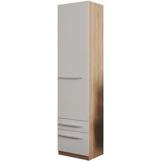 Priess Wäscheschrank Barcelona 5-türig 200 x 210 x 60 cm Weiß