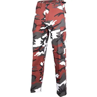 Mil-Tec US Ranger, Cargohose - Red Camo - S
