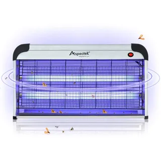 Aspectek Anti-Mückenlampe 40W UV insektenvernichter elektrisch, Schädlingsbekämpfer Gegen Lebensmittelmotten,Speisemotten, Küchenmotten, Mücken,fliegende Insekten in Küche,Garten, Chemiefrei