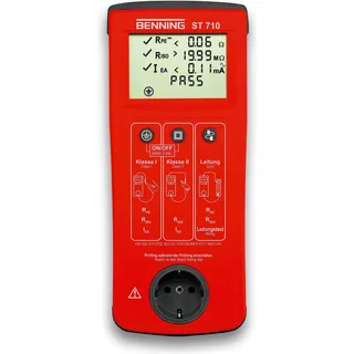 Benning ST 710 Kontrollinstrument, rot