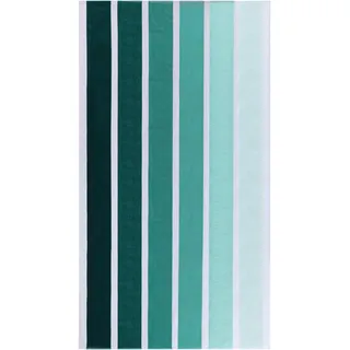 Superior Baumwoll-Strandtuch 100 x 200 cm grün