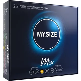 MY.SIZE Mix Kondome Größe 3, 53mm 28 St