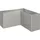 Belvedere MAXI 152 x 152 x 77 cm Grau