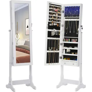 Songmics Schmuckschrank mit LED Beleuchtung