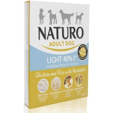 Naturo - Nassfutter für Hunde Light Huhn mit Reis 400 g