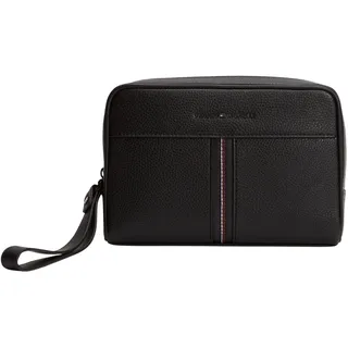 Tommy Hilfiger Herren Pouch Tasche Central mit Handschlaufe, Schwarz (Black), Einheitsgröße