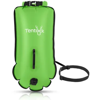 Tentock Schwimmboje Schwimmhilfe Erwachsene Outdoor Wassersport Neu aufgerüstet für 2026 Schwimmen Rettungsring SchwimmgüRtel Tauchboje Schwimmkissen wasserdichte Tasche Beutel Nasstasche/28L(Orange)