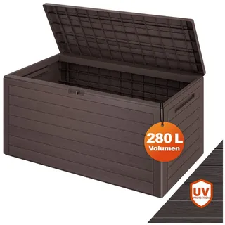 CASARIA Gartenbox 280L 46 x 57 cm Braun