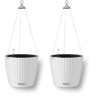 Lechuza Nido Cottage 28 weiß 15190, 27x27x23 cm (Packung mit 2)