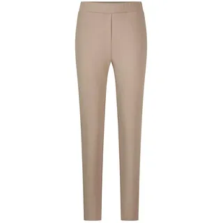 GOLDNER Schlupfhose »Kurzgröße Slim Fit Hose BELLA mit Schlupfbund«, beige