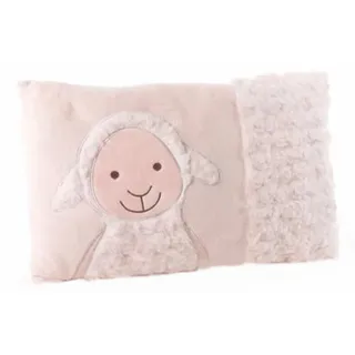 Inwolino 7800 - Schmusekissen Schaf, creme, ca. 40 x 25 cm, Kuschelkissen