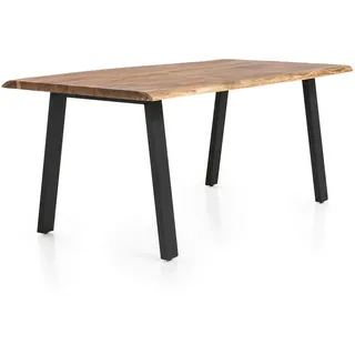 SalesFever Designer-Tisch 160 x 76,5 x 85 cm schwarz