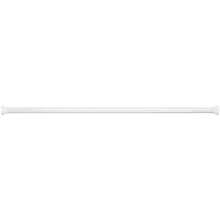 Spirella Duschvorhangstange Kreta 1-läufig Ø 21 mm 75 - 125 cm Grau/Weiß