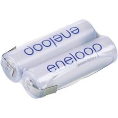 Bild eneloop Akkupack 2x Mignon AA NiMH Akku 1900mAh 2.4V mit Z-Lötfahne