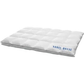 Hanskruchen Daunendecke Nobel House Leicht 155 x 200 cm - Weiß