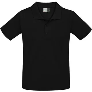 Superior Poloshirt Plus Size Herren, Schwarz, 4XL - Schwarz