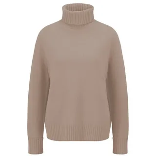 FYNCH-HATTON Rollkragenpullover, mit gerippten Abschlüssen FYNCH-HATTON grey taupe