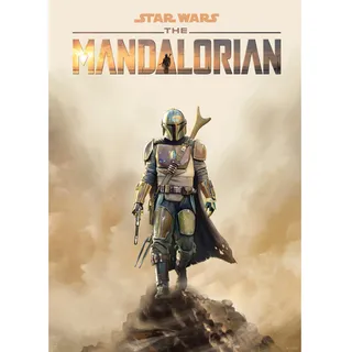 KOMAR Wandbild Mandalorian Movie Poster 50 cm x 70 cm