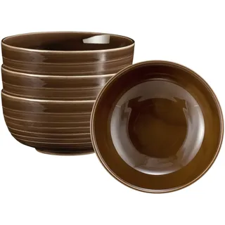 SELTMANN WEIDEN Müslischalen Terra Braun 4-tlg.