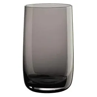 ASA Longdrinkglas, grau COLORED D. 8 cm, H. 13 cm, 0,4 l. 53503009 ! Vorteilsset beinhaltet 6 x den genannten Artikel und Geschenk + Spende - Grau