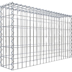 Bild Gabione, silbergrau, Maschenweite 5 x 10 cm