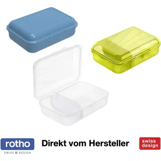 Rotho Vesperbox Fun 0,9 l transparent, Größe S - Transparent